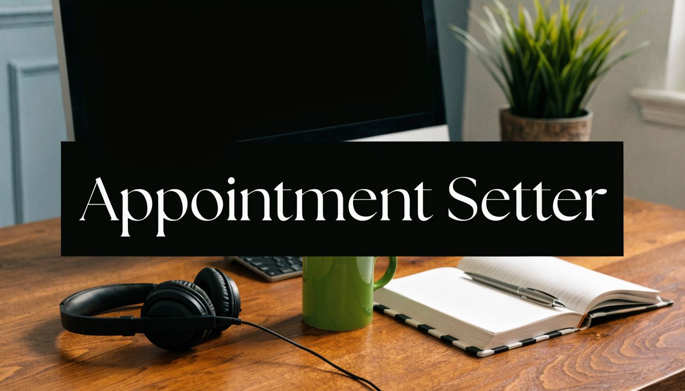 Appointment Setter Job Description: 2026 Guide & Templates
