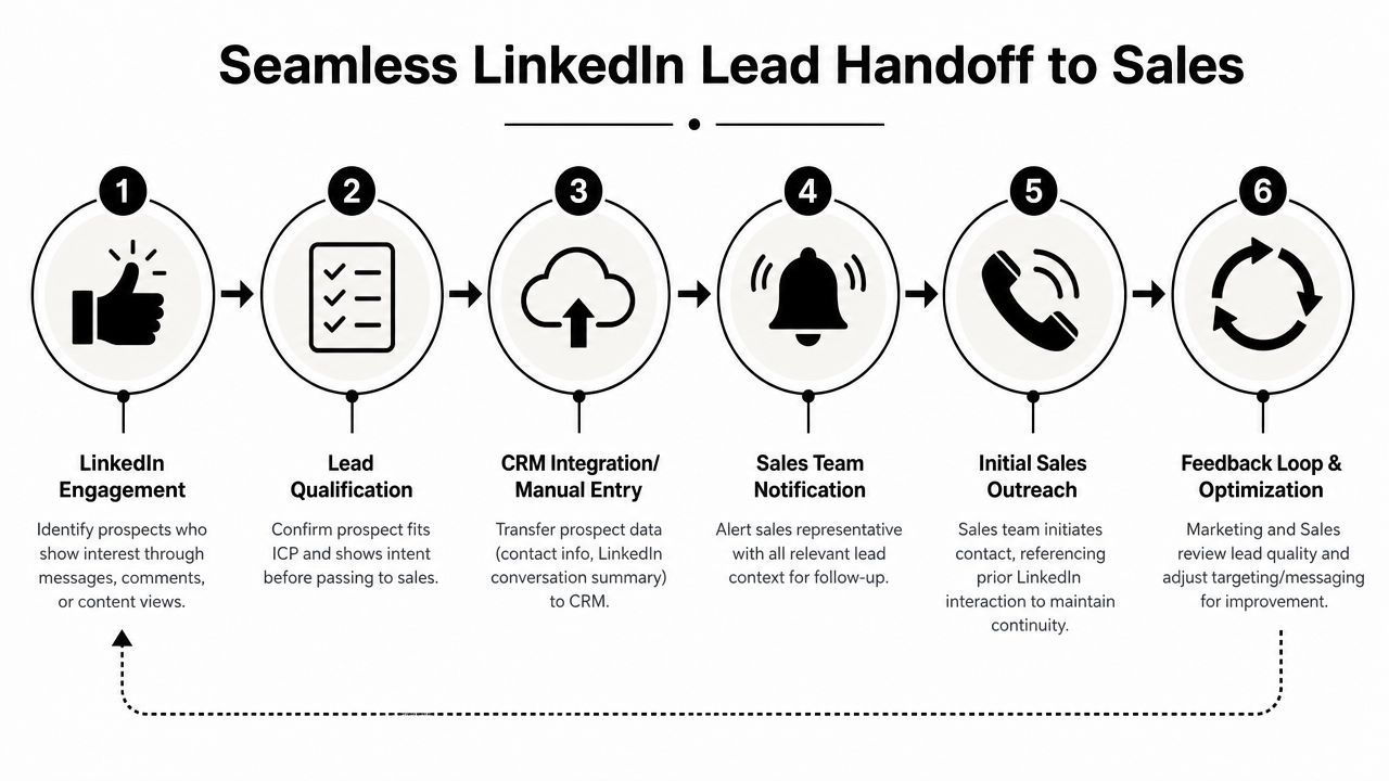 The Handoff Integrating LinkedIn Leads into Your Sales Funnel