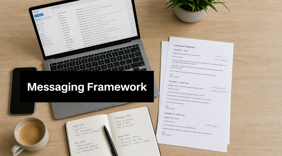 Messaging Framework for Cold Email: A B2B Guide